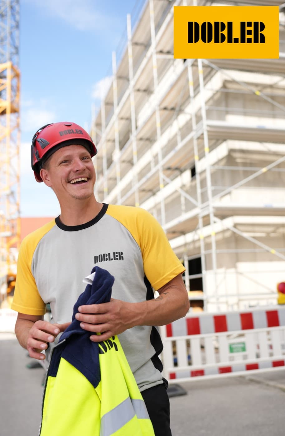 Werbefoto für Dobler – Recruiting